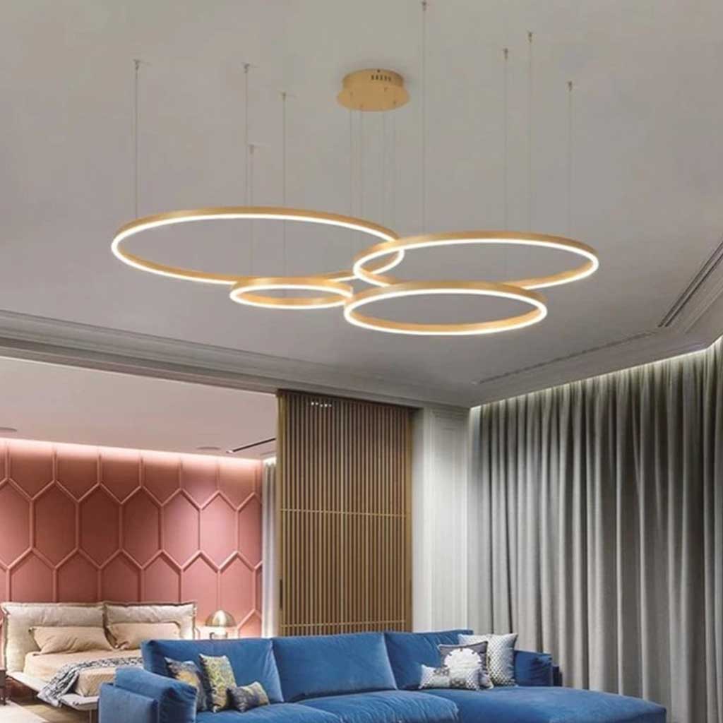 Modern Ring Pendant Light – Sleek Design & Versatile Lighting