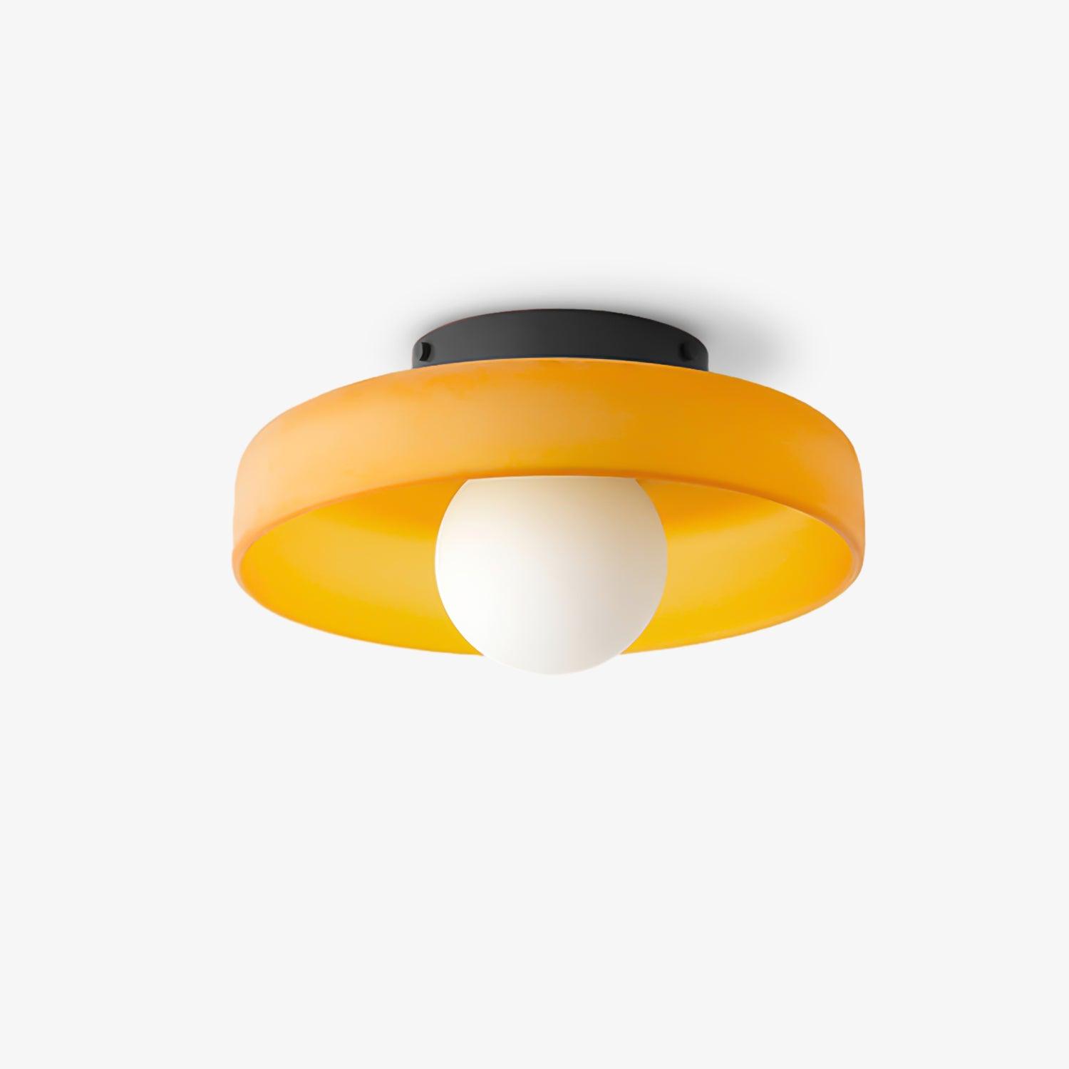 Modern Morandi Ceiling Light – Minimalist Glass Design