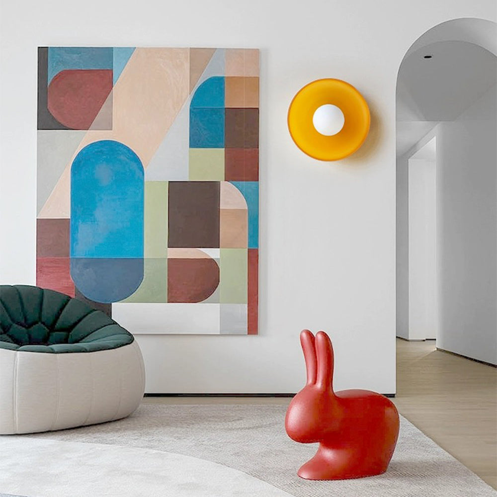 Modern Morandi Ceiling Light – Minimalist Glass Design