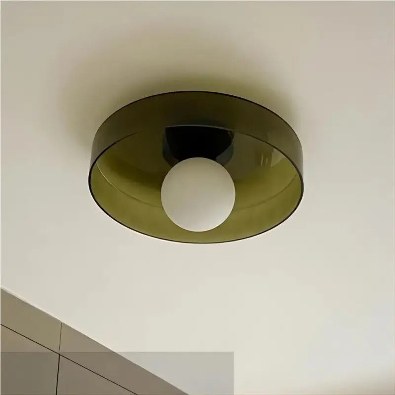 Modern Morandi Ceiling Light – Minimalist Glass Design