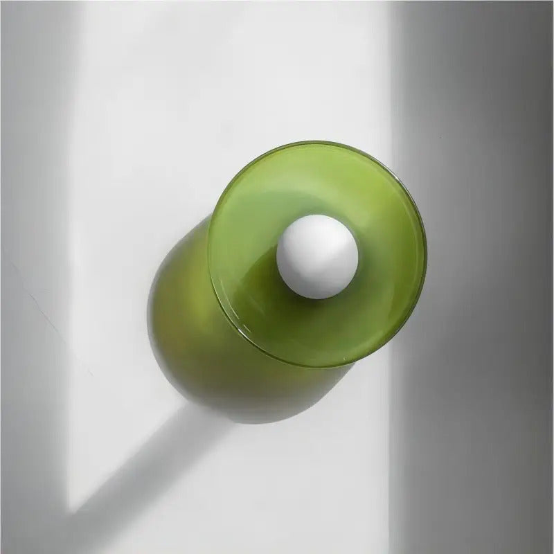 Modern Morandi Ceiling Light – Minimalist Glass Design