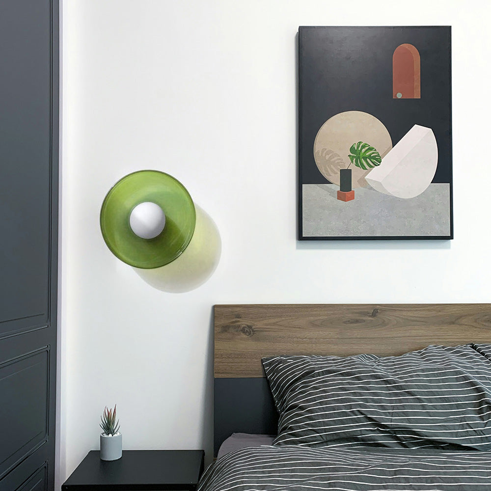 Modern Morandi Ceiling Light – Minimalist Glass Design