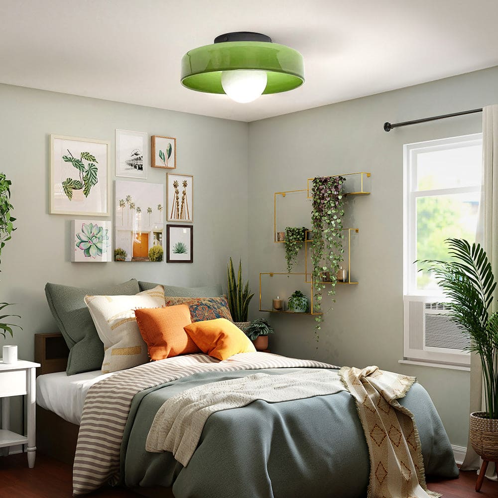 Modern Morandi Ceiling Light – Minimalist Glass Design