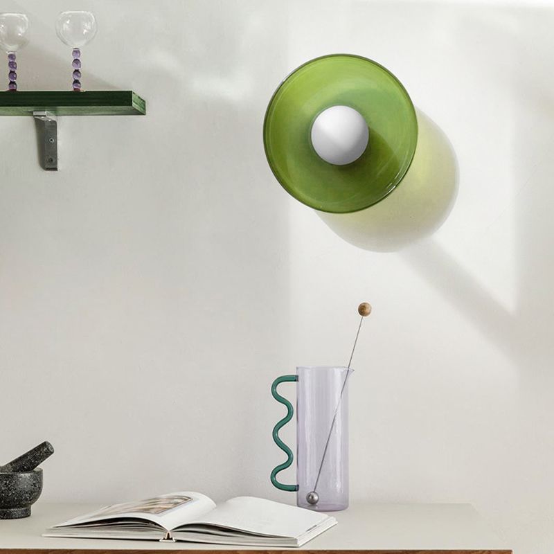 Modern Morandi Ceiling Light – Minimalist Glass Design