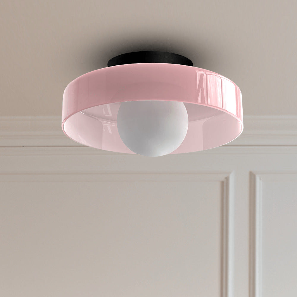 Modern Morandi Ceiling Light – Minimalist Glass Design