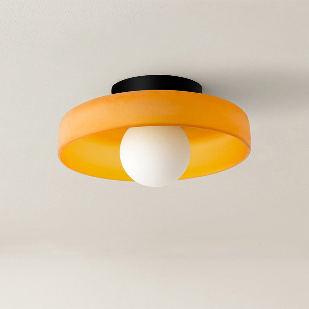 Modern Morandi Ceiling Light – Minimalist Glass Design