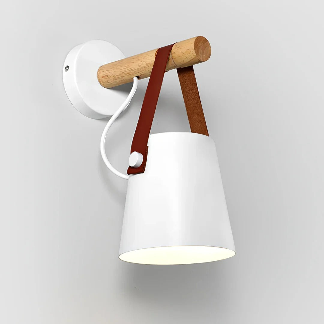 Modern Nordic Wood Wall Light