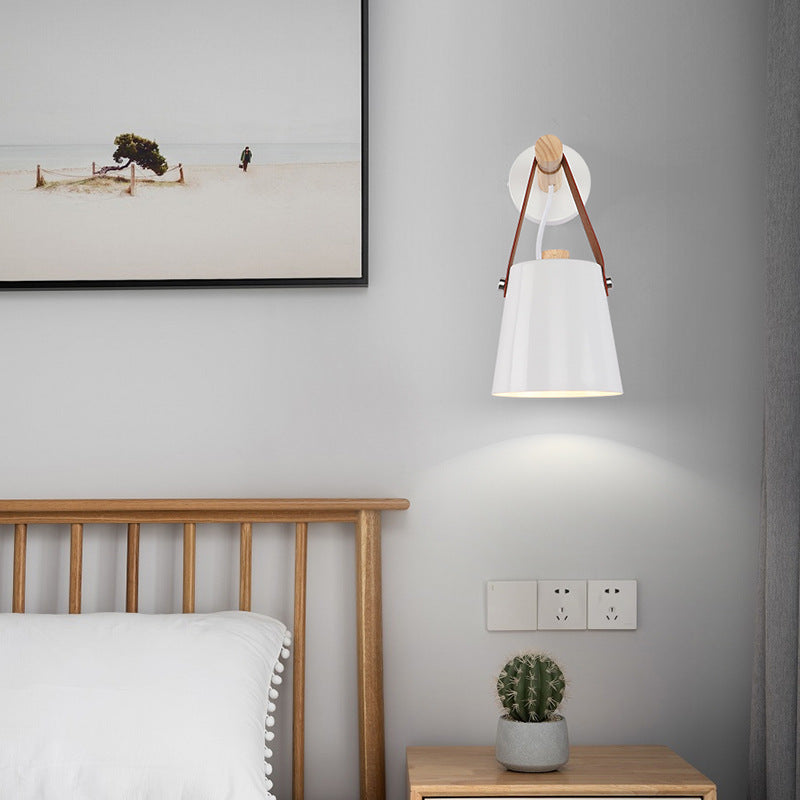 Modern Nordic Wood Wall Light