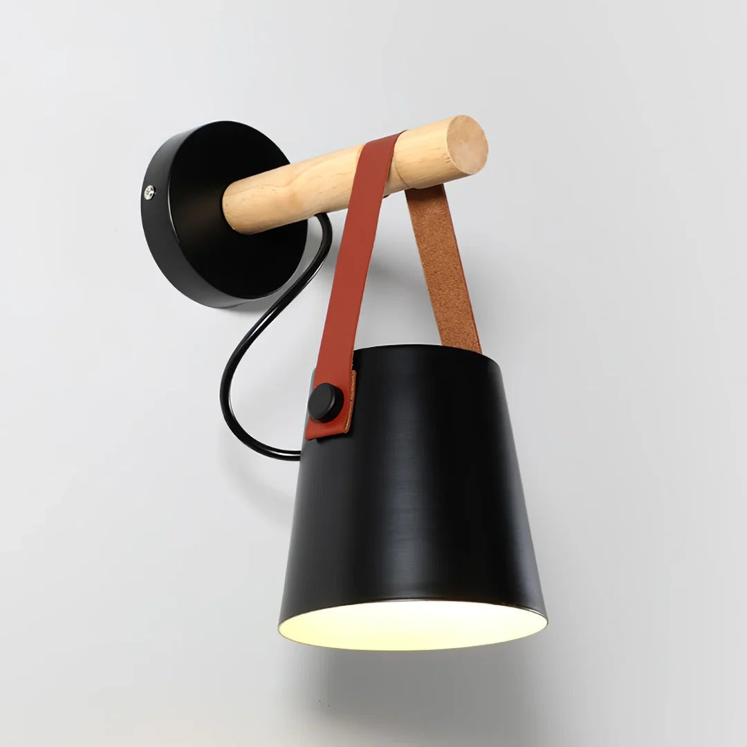 Modern Nordic Wood Wall Light