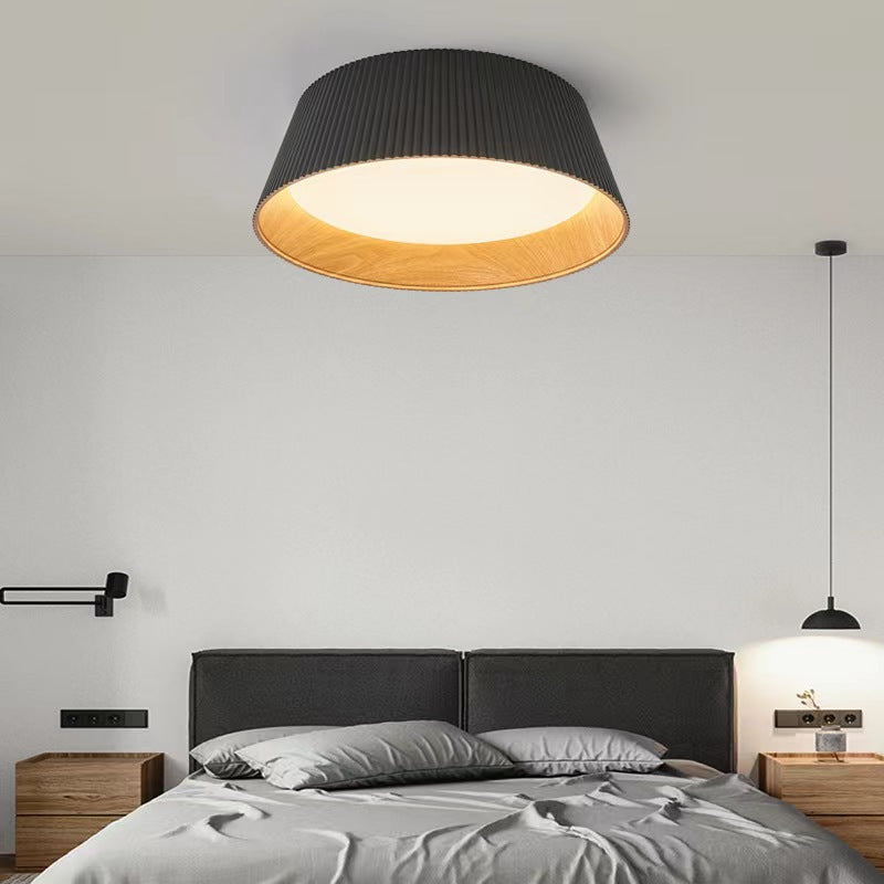 Modern Ribbed Ceiling Light Fixture