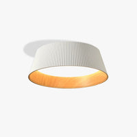 Modern Ribbed Ceiling Light Fixture