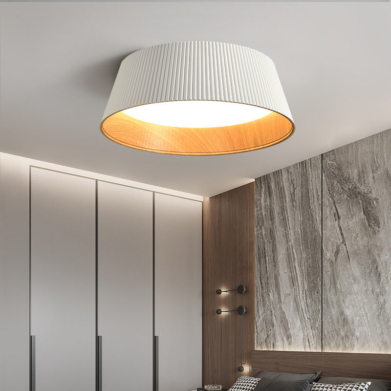 Modern Ribbed Ceiling Light Fixture