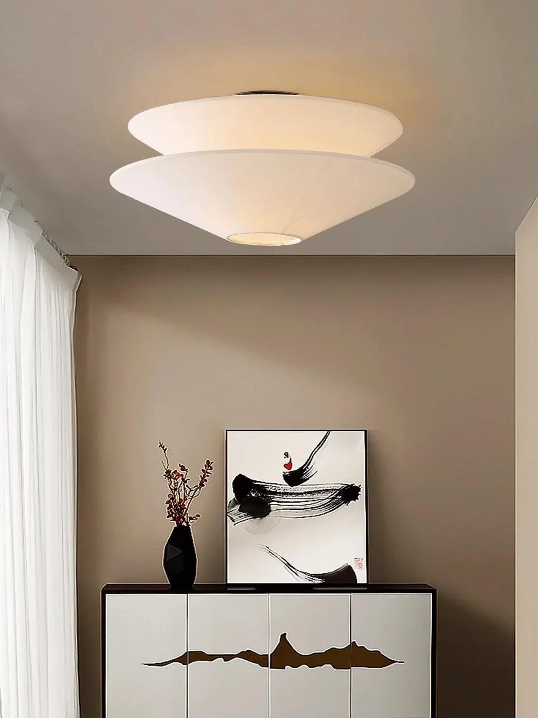 Modern Seagull Ceiling Light Fixture