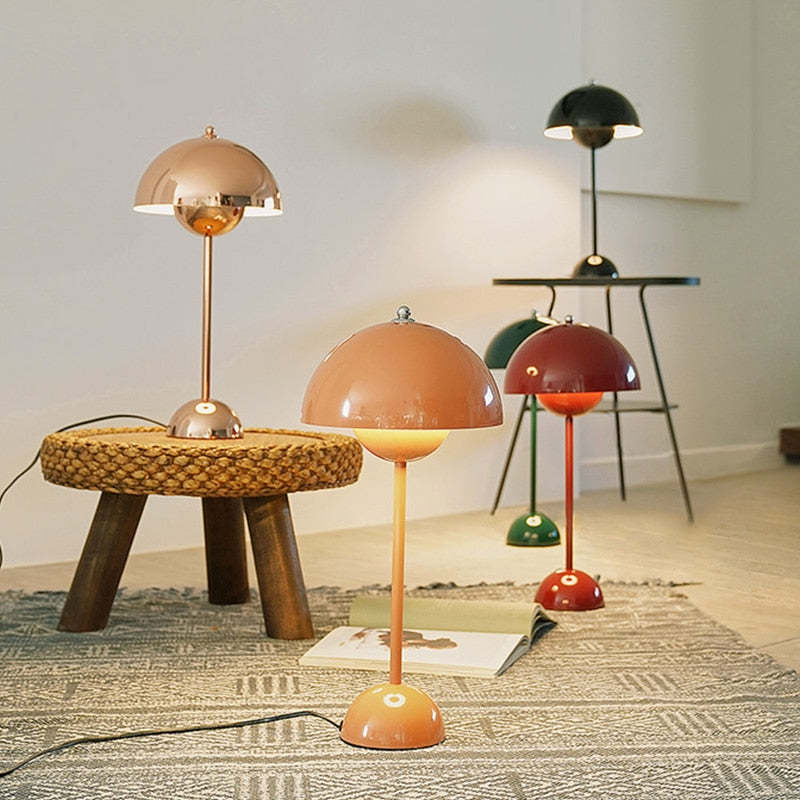 Morandi Mushroom Table Lamp – Versatile Multi-Color