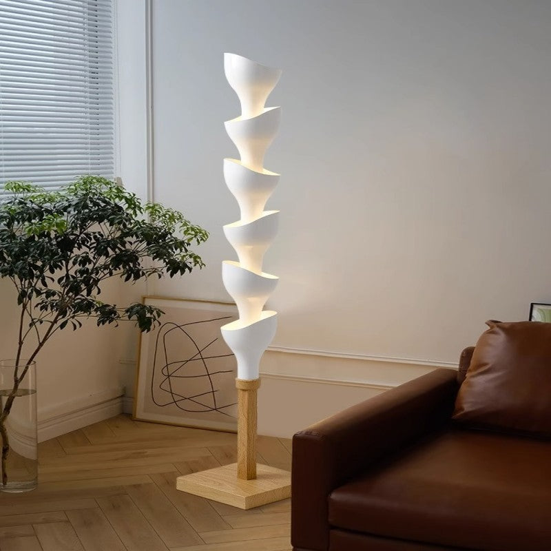 Nature-Inspired Pod Flower Lamp