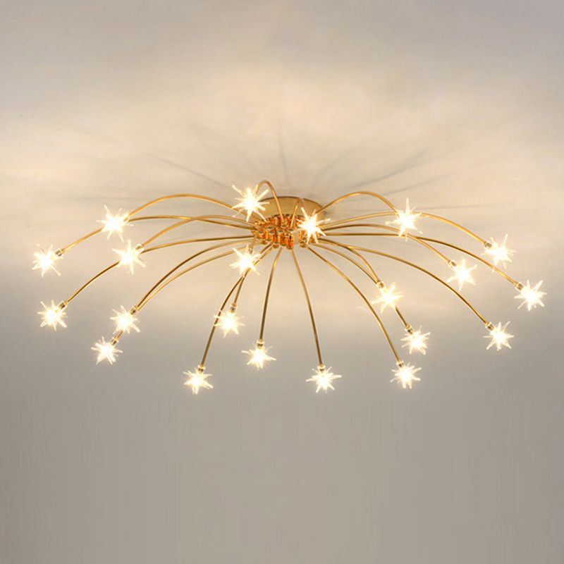 Nordic Starry Sky Ceiling Light - Energy Efficient Design