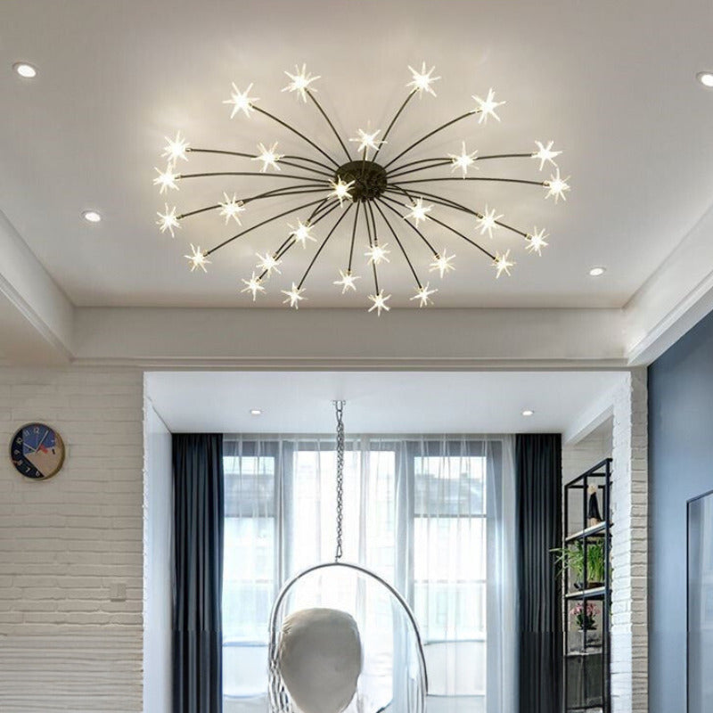 Nordic Starry Sky Ceiling Light - Energy Efficient Design