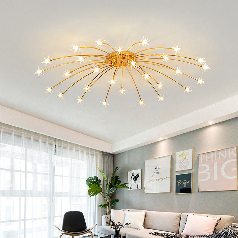 Nordic Starry Sky Ceiling Light - Energy Efficient Design