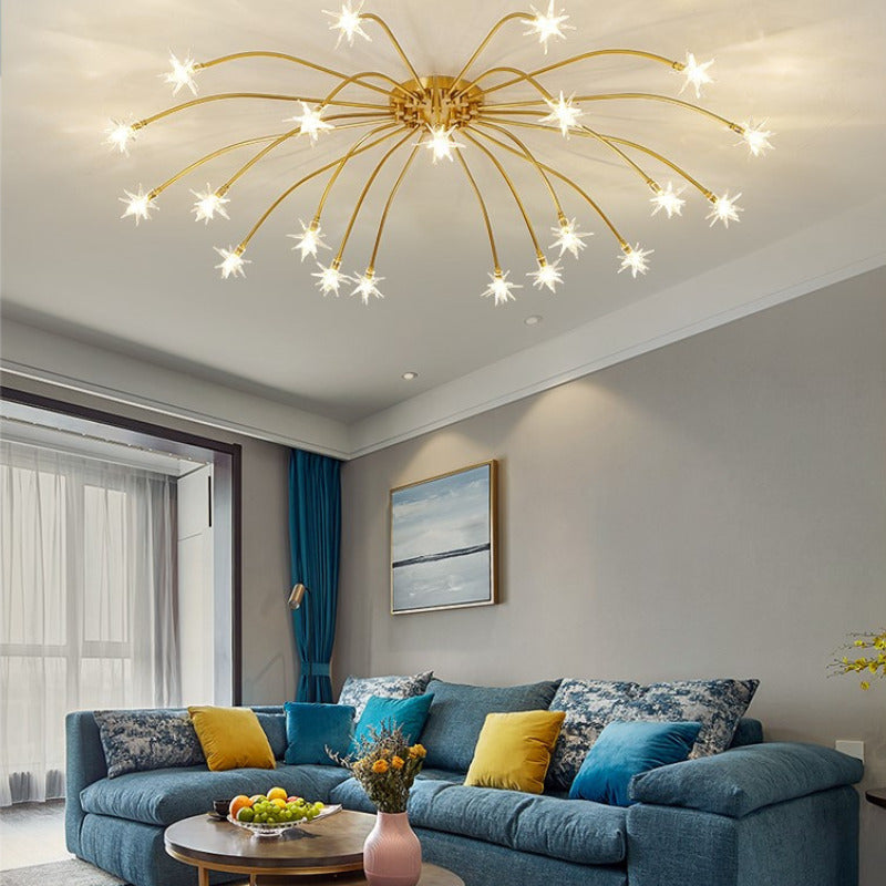 Nordic Starry Sky Ceiling Light - Energy Efficient Design