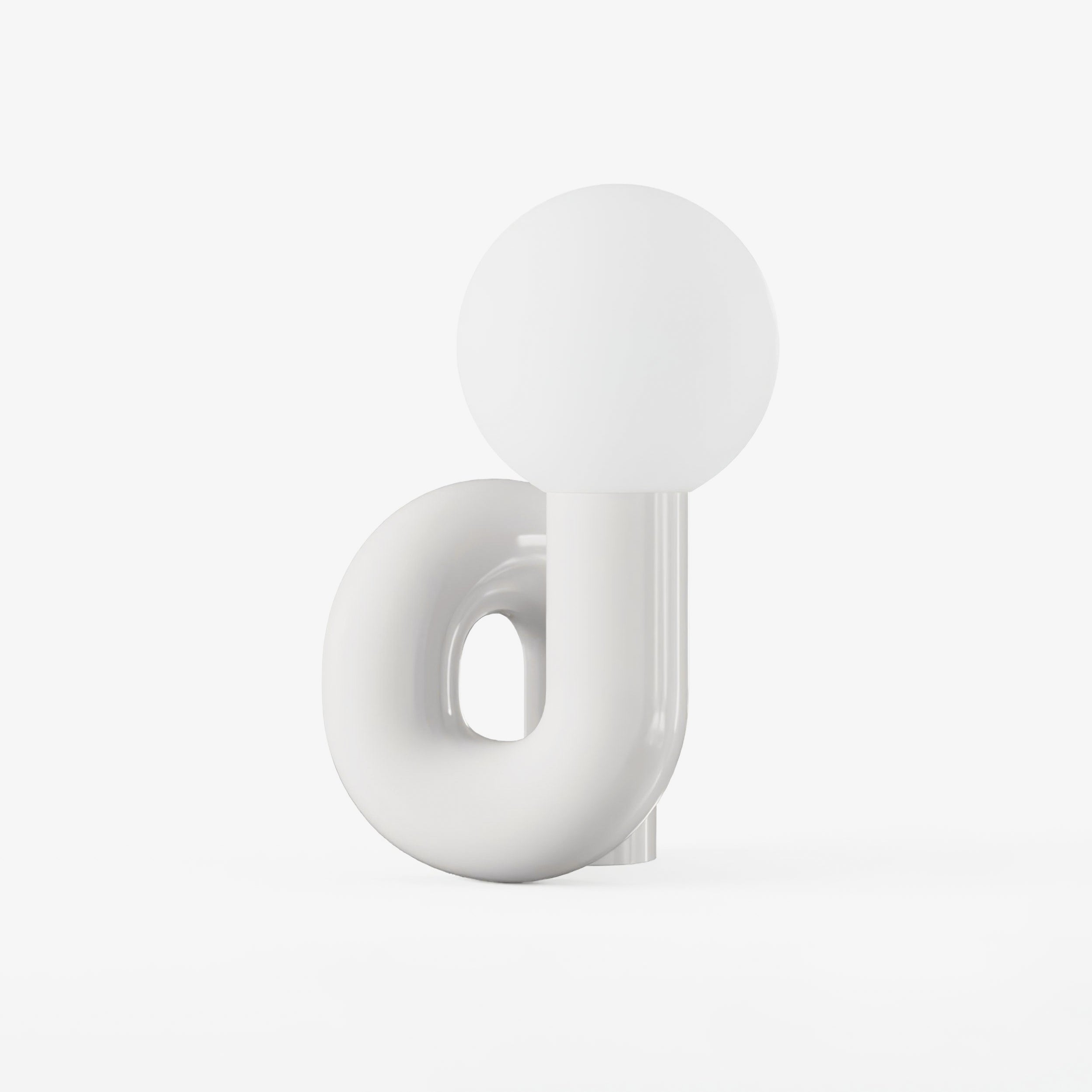 Nordic N Shape Table Lamp – Minimalist Design