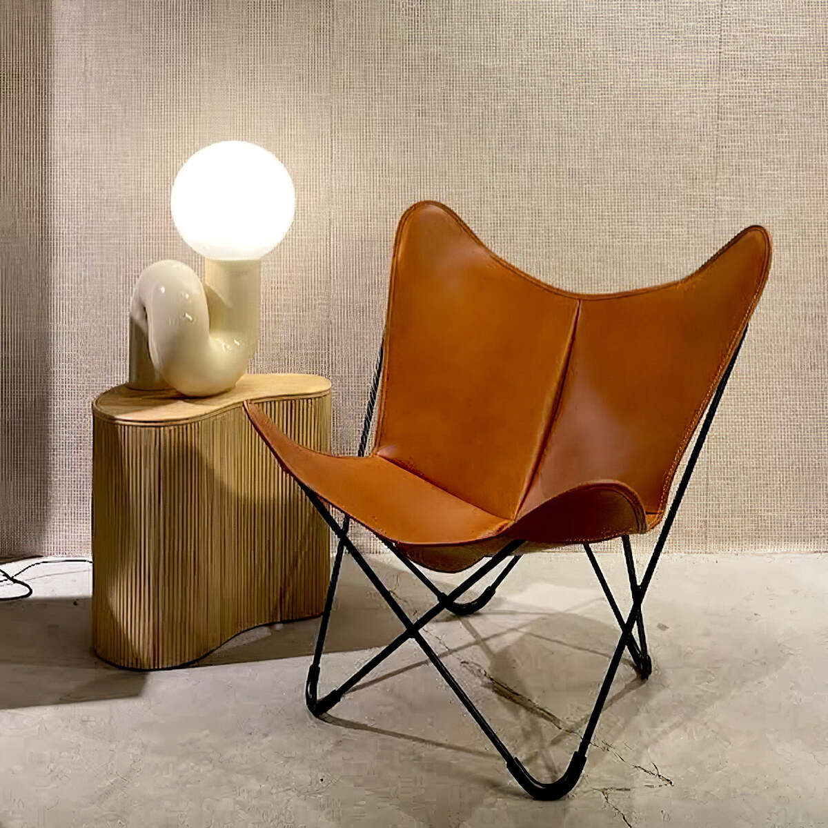 Nordic N Shape Table Lamp – Minimalist Design