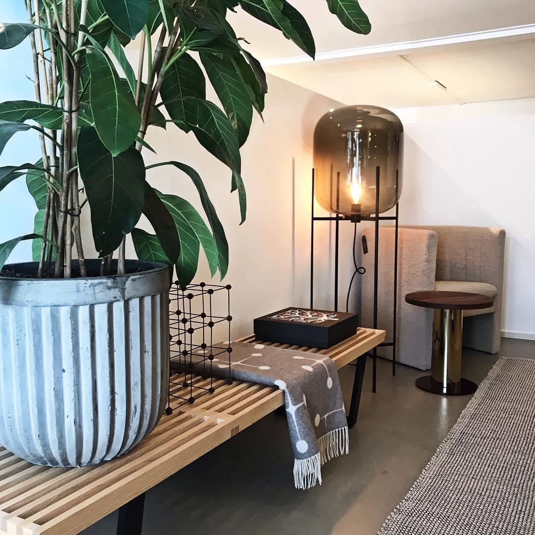 Nordic Style Glass Floor Lamp