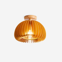 Premium Wooden Pumpkin Ceiling Lamp