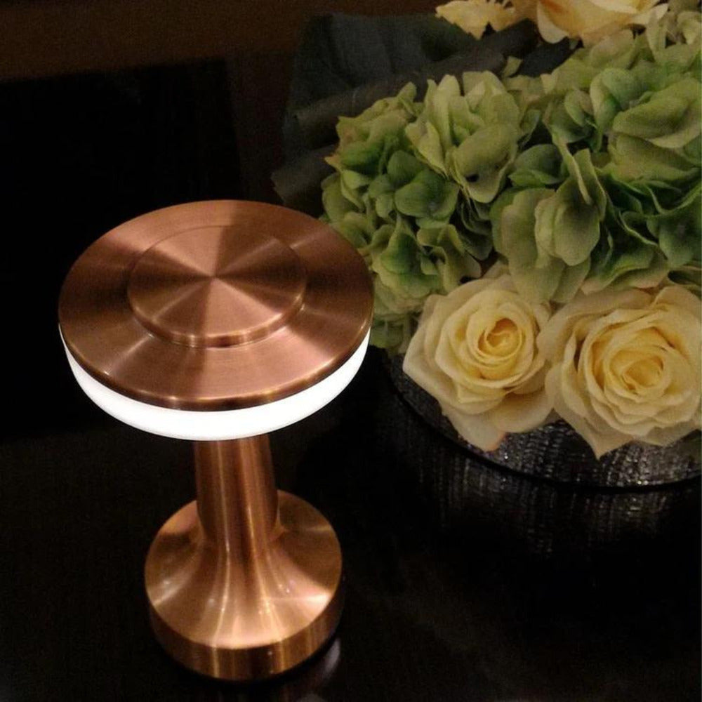 Rechargeable LED Table Lamp – Modern Mushroom Design