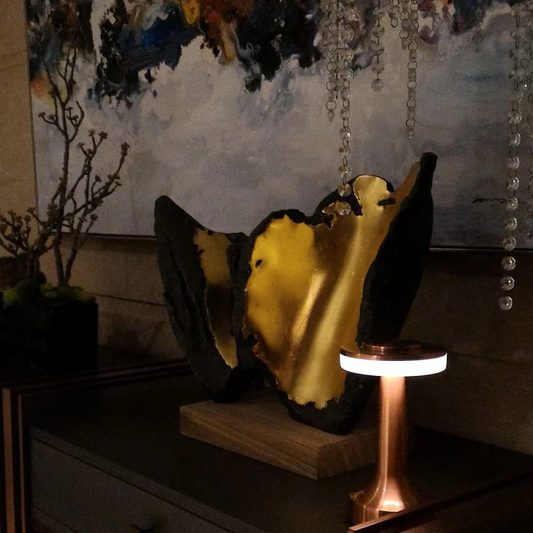 Rechargeable LED Table Lamp – Modern Mushroom Design