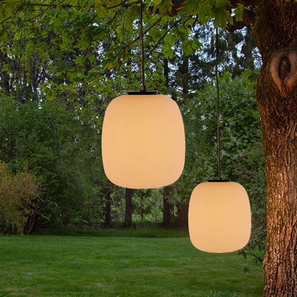 Retro Lantern Pendant Light – Outdoor Waterproof Elegance