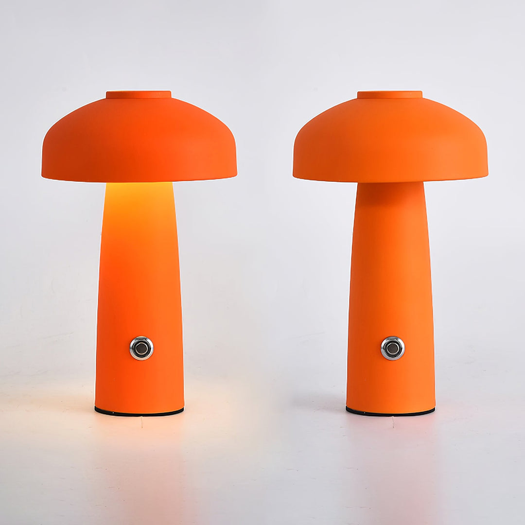 Sleek Mushroom Design Table Lamp