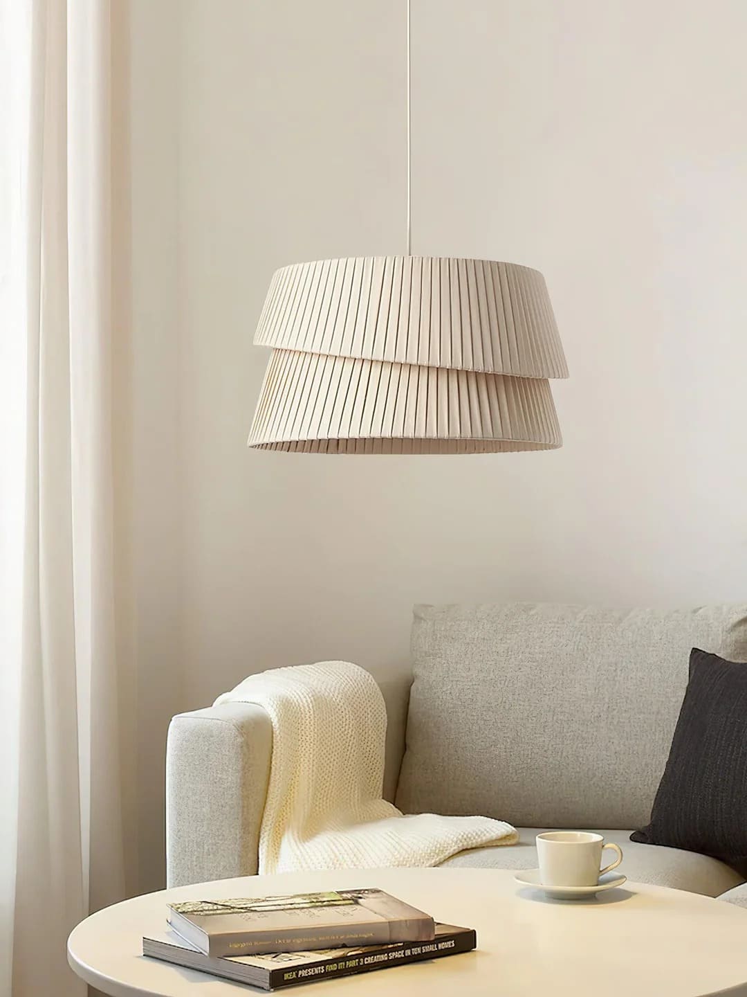 Sophisticated Japandi Style Pendant Lamp