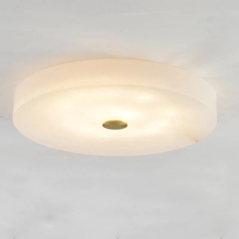 Sophisticated Alabaster Ceiling Lamp Design