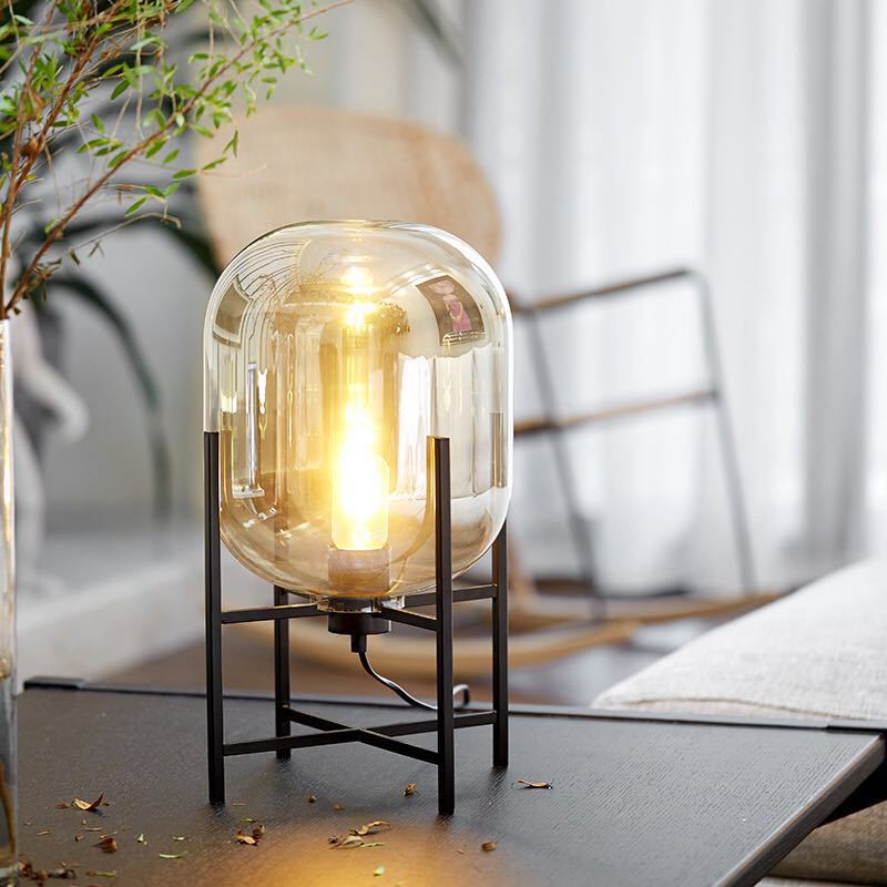 Stylish Nordic Glass Table Lamp