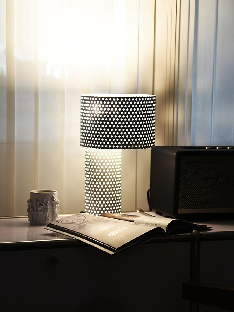 Stylish Table Lamp – Unique Modern Grid Design