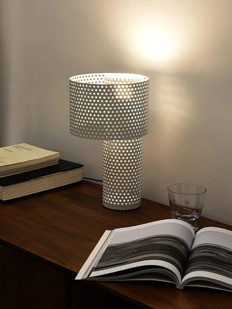 Stylish Table Lamp – Unique Modern Grid Design