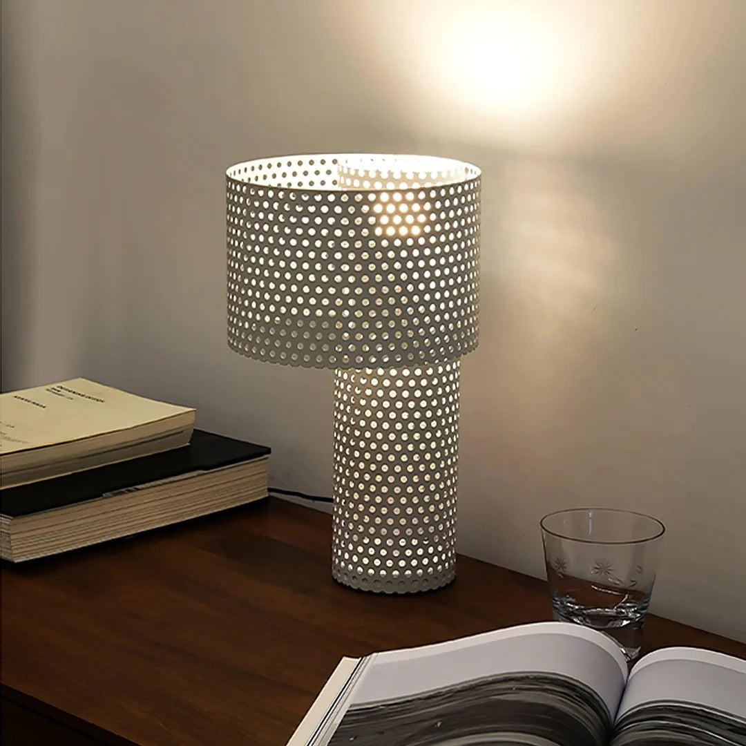 Stylish Table Lamp – Unique Modern Grid Design