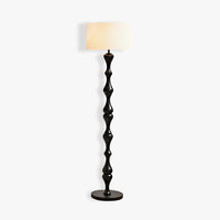 Timeless Charm Log Floor Lamp