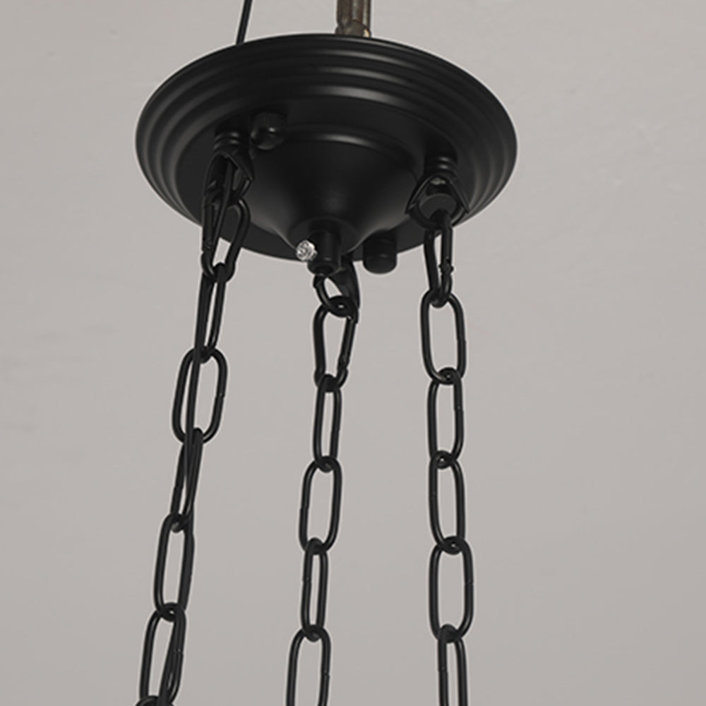 Vintage French Round Pendant Lamp – Modern Elegance