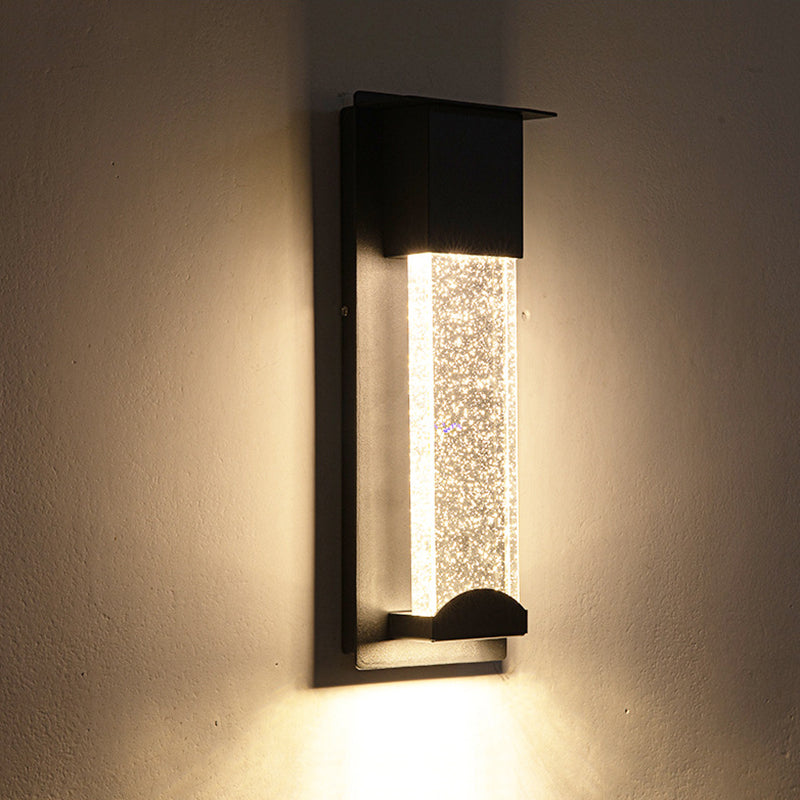 Waterproof Crystal Outdoor Wall Lamp – LED, Indoor/Outdoor Use