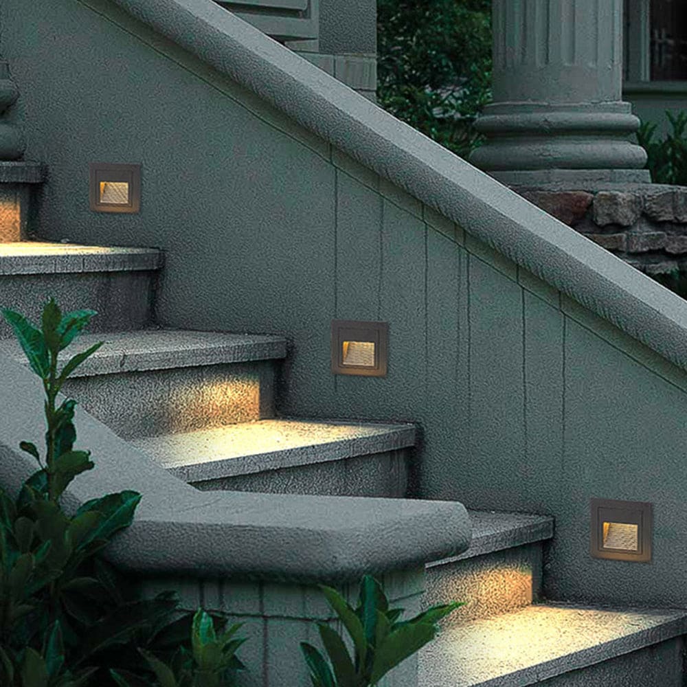 Contemporary Outdoor Motion-Enabled Step Light