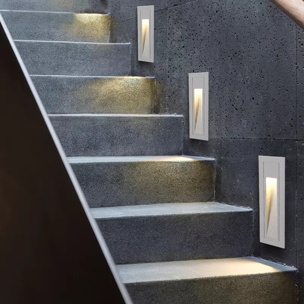 Contemporary Outdoor Motion-Enabled Step Light