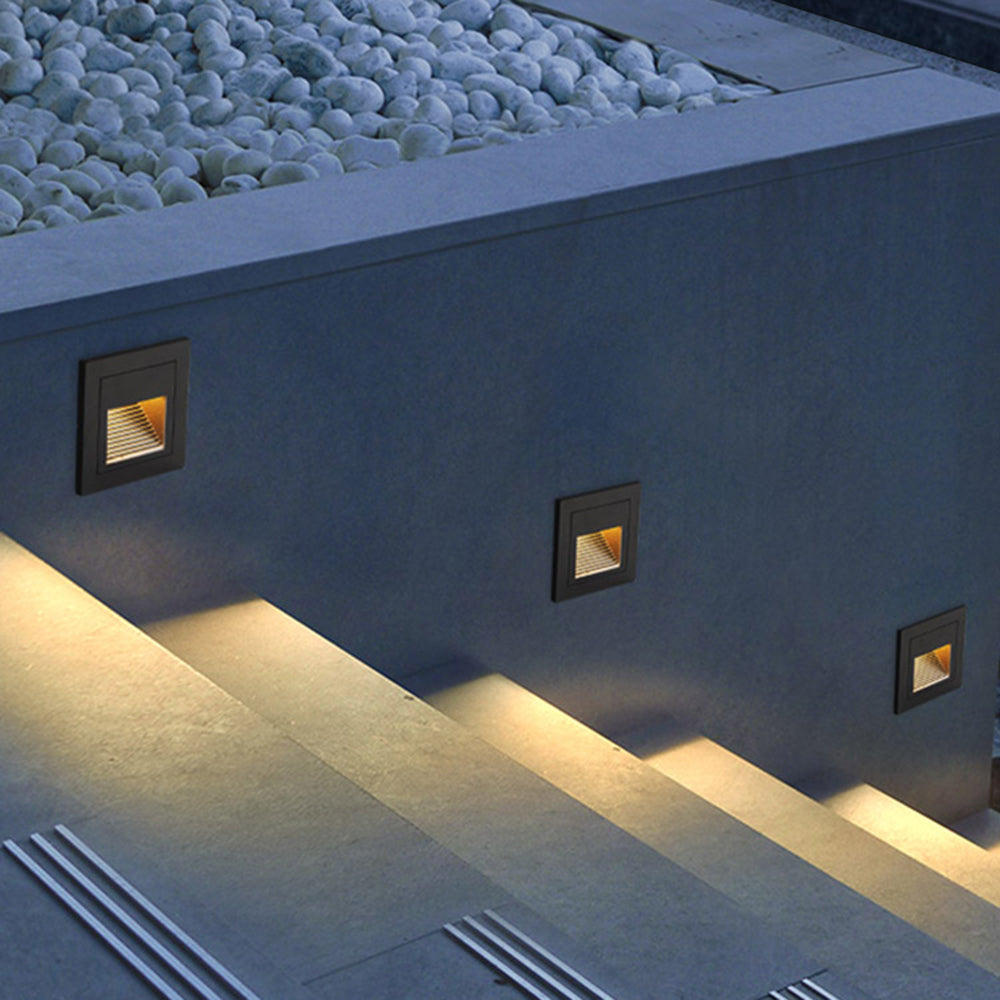 Contemporary Outdoor Motion-Enabled Step Light