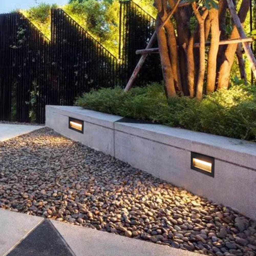 Contemporary Outdoor Motion-Enabled Step Light