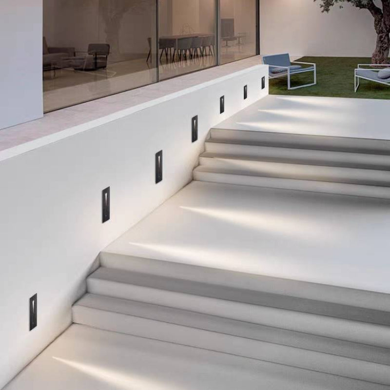Contemporary Outdoor Motion-Enabled Step Light