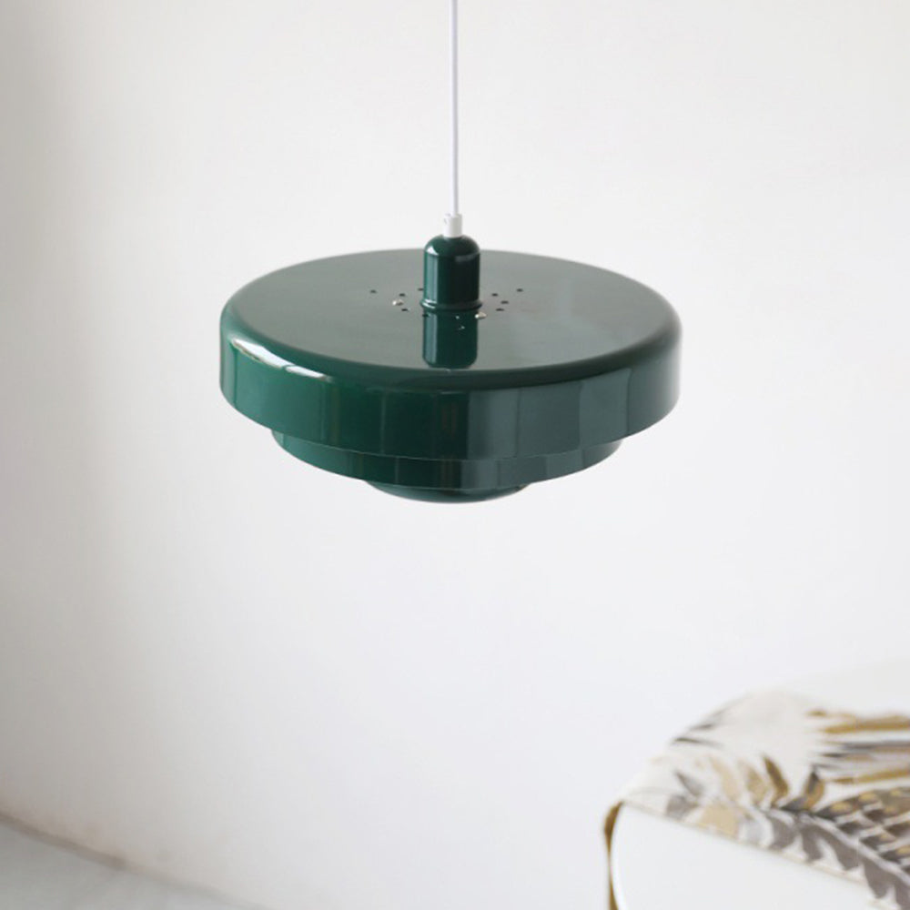 Mid-Century Pendant Light – Retro Stacked Shades