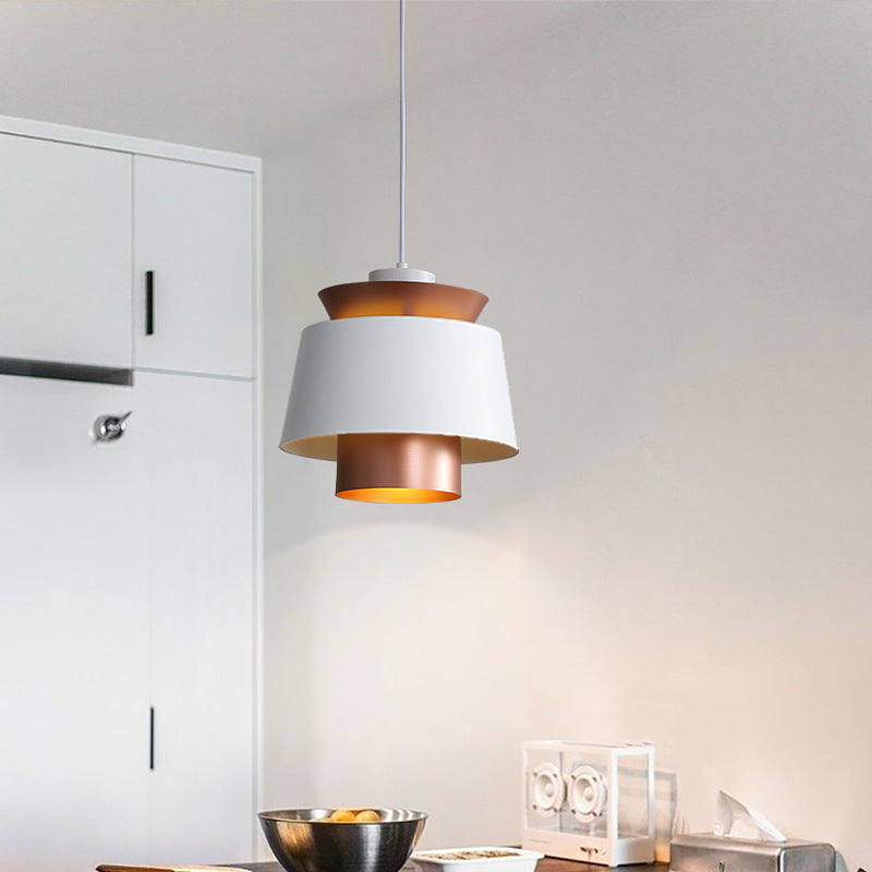Minimalist Pendant Light & Metal Dome Shade