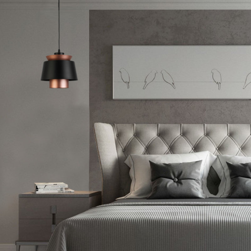Minimalist Pendant Light & Metal Dome Shade