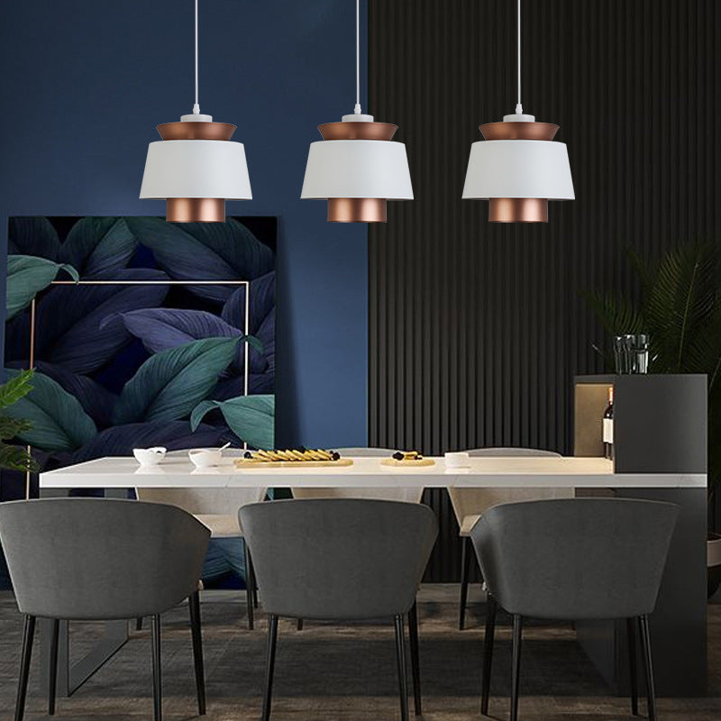 Minimalist Pendant Light & Metal Dome Shade