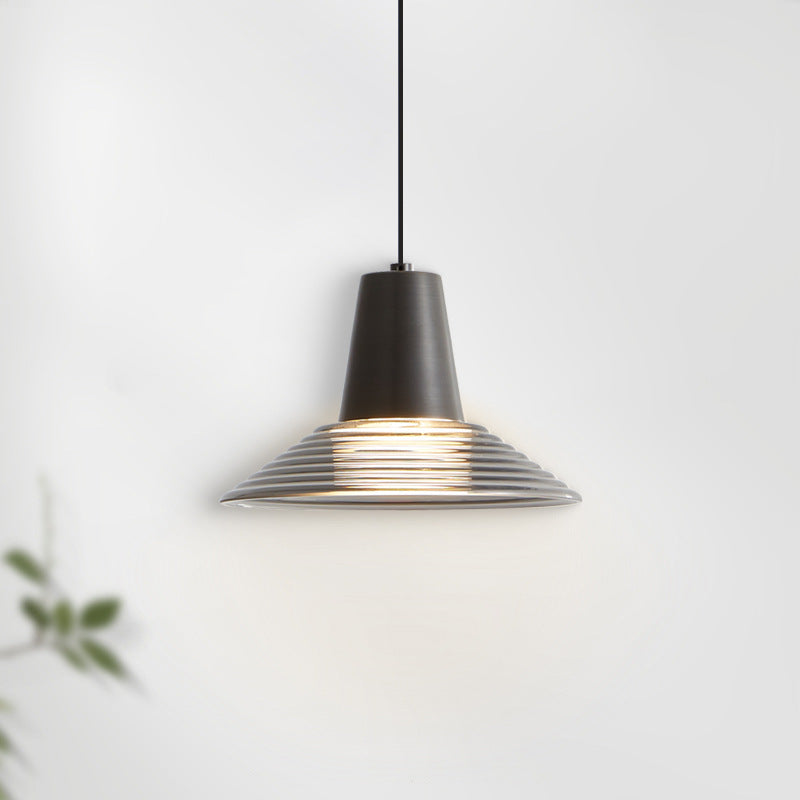 Minimalist Pendant Light & Modern Glass Shade